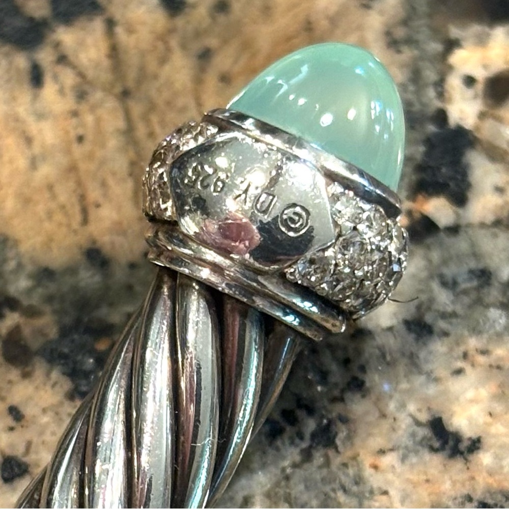 DAVID YURMAN ✨🩵HP🩵✨ 7mm Cable Cuff - Authentic - Picture 7 of 16